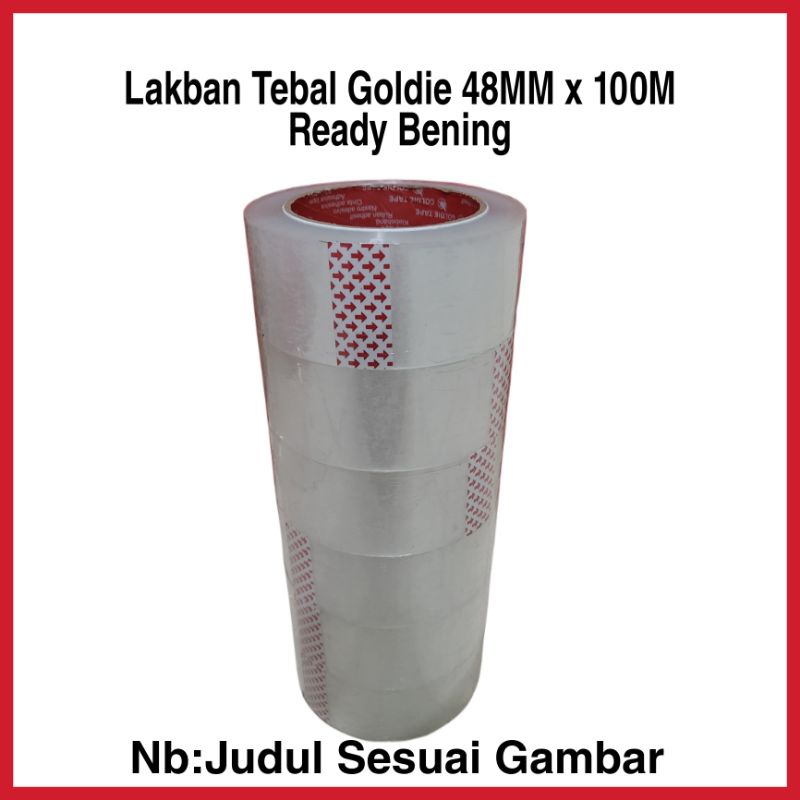 

LAKBAN TEBAL 2 IN 48MM X 100 METER