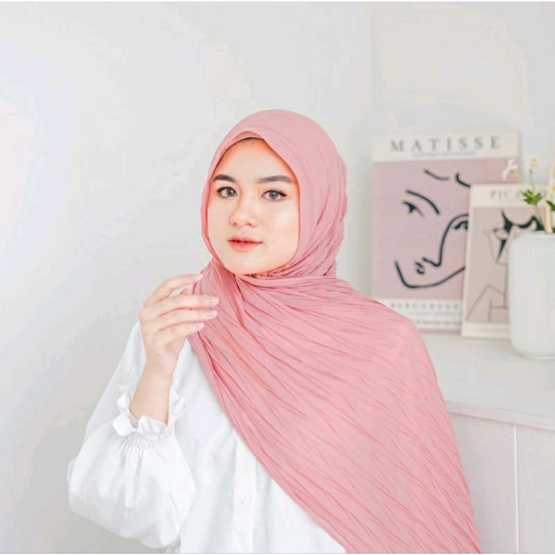 PASHMINA PLISKET PADI ZIGZAG CERUTY (COD)-2