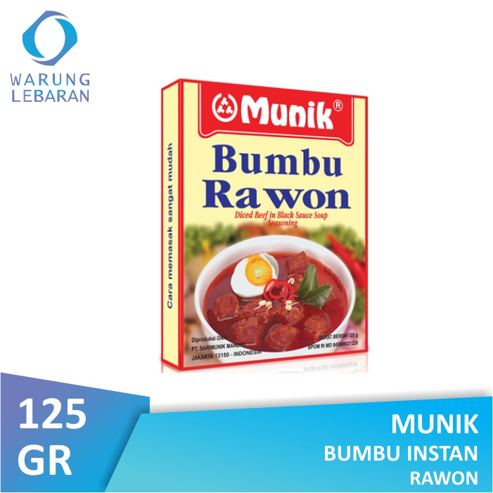 

Munik Bumbu Rawon 125gr