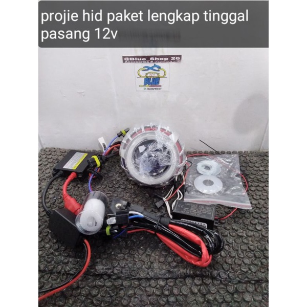 (blue shop batulicin) lampu projie hid terang s1 merek aes