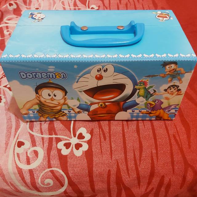 

5D - Kotak Pensil Pin Full Kaca/Kotak Pensil Kode/Tempat Pensil Karakter Hologram