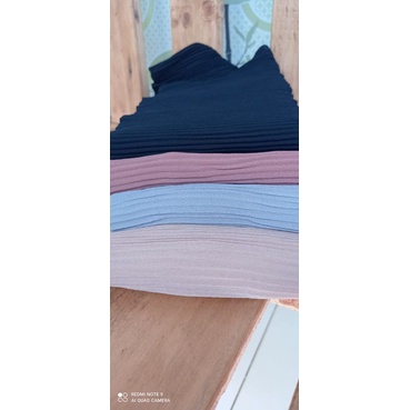 HIJAB PASHMINA FULL PLISKET PREMIUM/PASHMINA TERLARIS