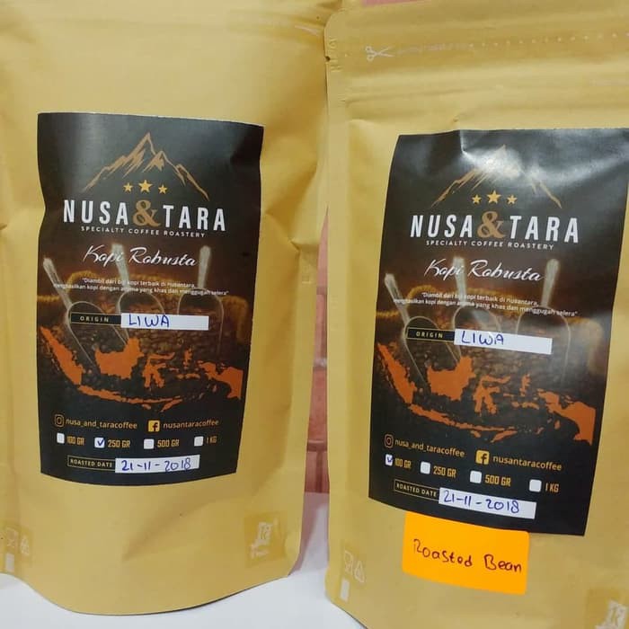 

Kopi Robusta Lampung 250gr