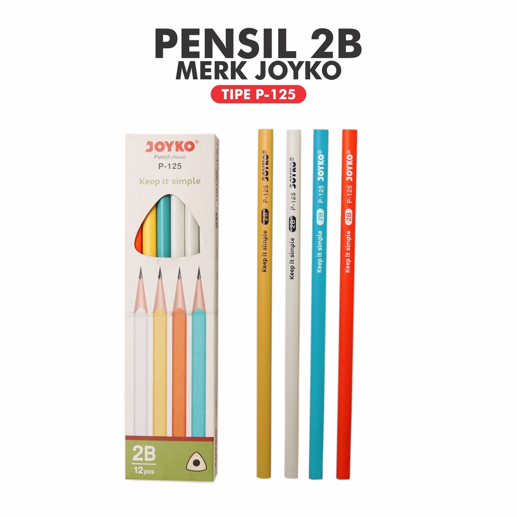 

Pensil Joyko P125 2B Jual Perpack Warna Pastel Motif Lucu