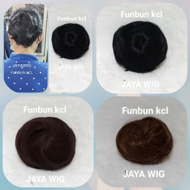 Funbun Sanggul Rambut Modern Sanggul Instan Yang Praktis Dipakai