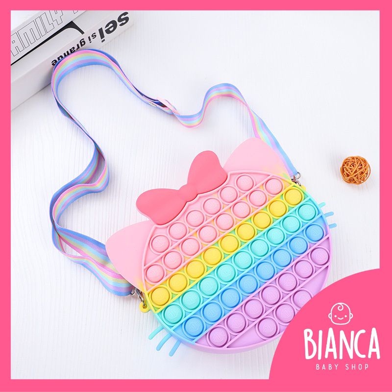BIANCA - Tas Popit Premium Size Jumbo / Tas Pop It Jumbo