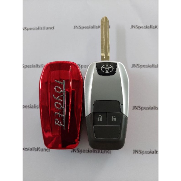 Filp key Toyota Yaris,innova,fortuner,vios 2 tombol