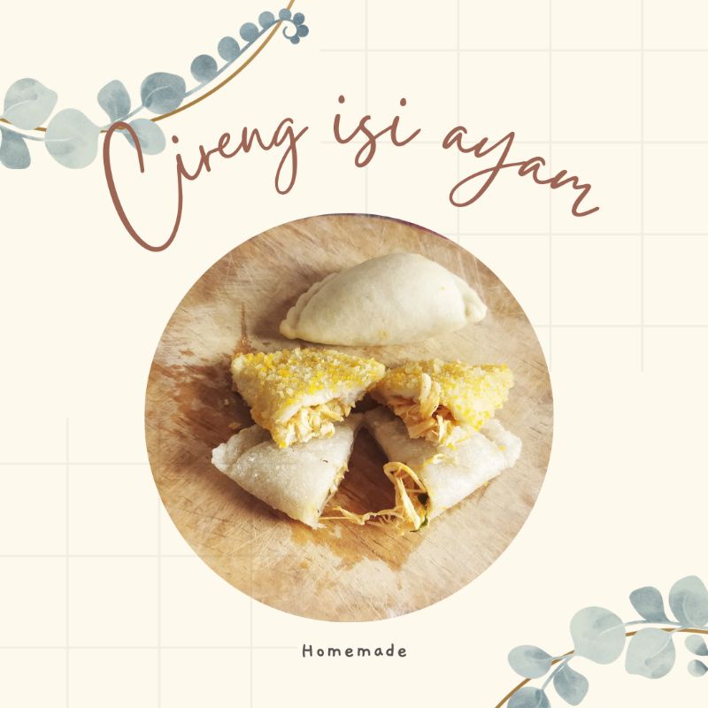 

Cireng homemade isi ayam