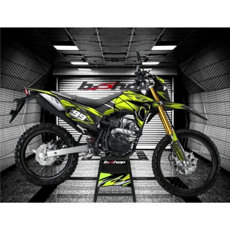 Decal Honda Crf 150L Hijau Fullbody