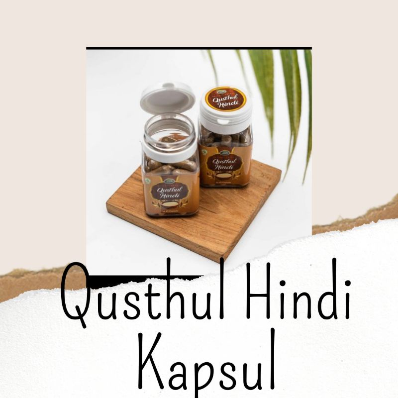 Qusthul Hindi Kapsul 100% ASLI TANPA CAMPURAN/Thibun Nabawi/Qust Al Hindi