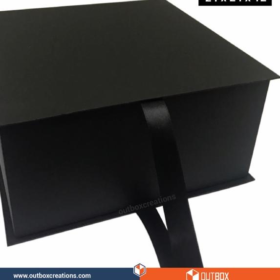 

New - KOTAK KADO HITAM POLOS ,,