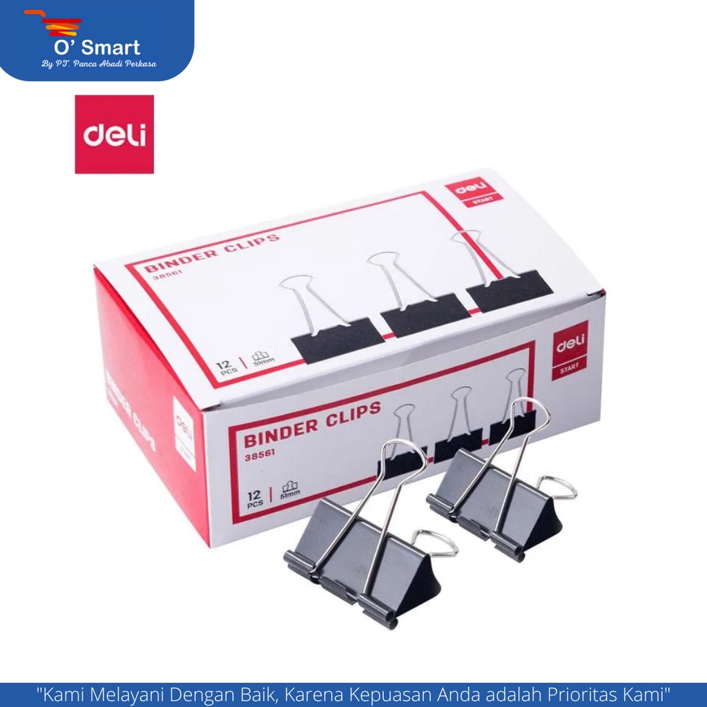 

DELI Binder Klip E38561 51mm No.260