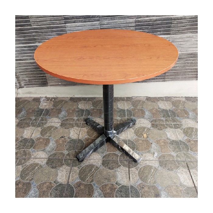 CAFEMEJA MEJA 80 CM Berkualitas Unik RESTO DIAMETER BULAT