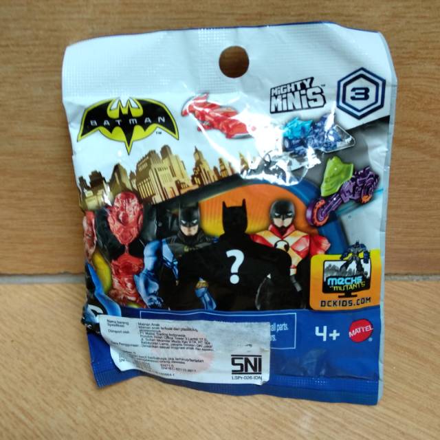 Mighty Minis Batman dkk DC Comics Mystery package Original Lisensi seri 3