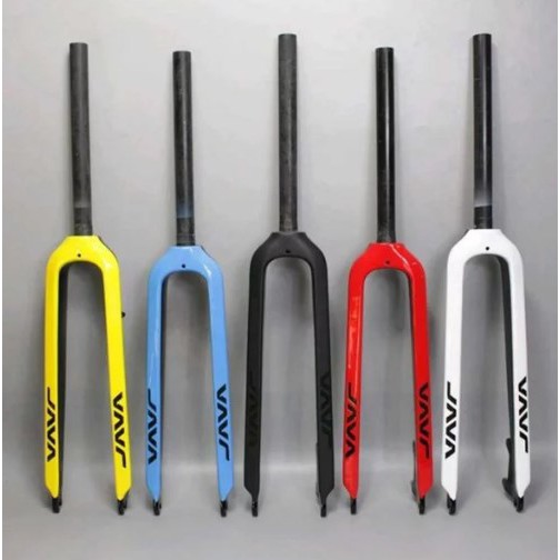 Fork Rigid JAVA Full Carbon Tapered DiscBrake