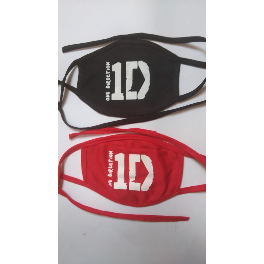 masker mulut one direction masker mulut polos masker mulut kain masker mulut kpop aksesories kpop