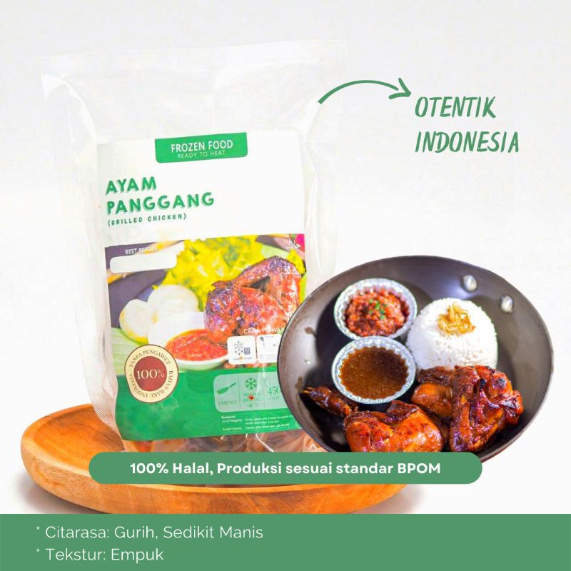 

Darmojo Ayam Panggang 315g (2-3 porsi) | Festive Frozen Food