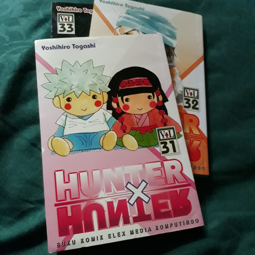 Hunter X Hunter By Yoshihiro Togashi Vol 33 Shopee Indonesia