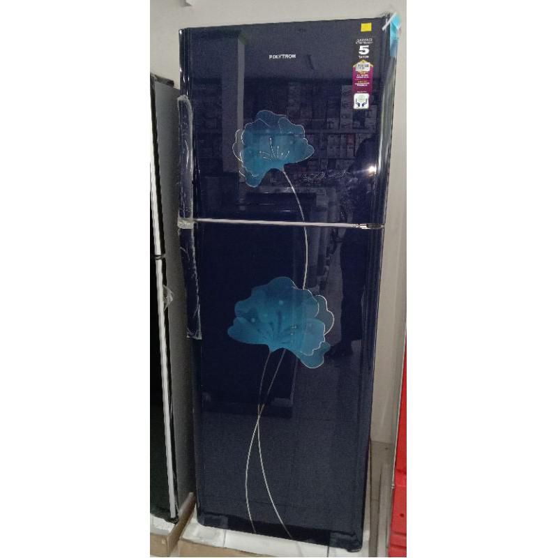 Kulkas / lemari es Polytron 2pintu New Belleza PRM23BN / Polytron PRM 23BN BNB/ BNR PEM 23 BN