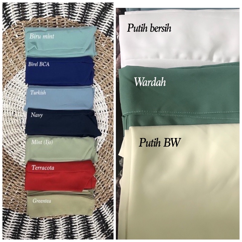 NISSA | Hijab SEGITIGA INNER CIPUT 2LAYER CERUTY BABYDOLL