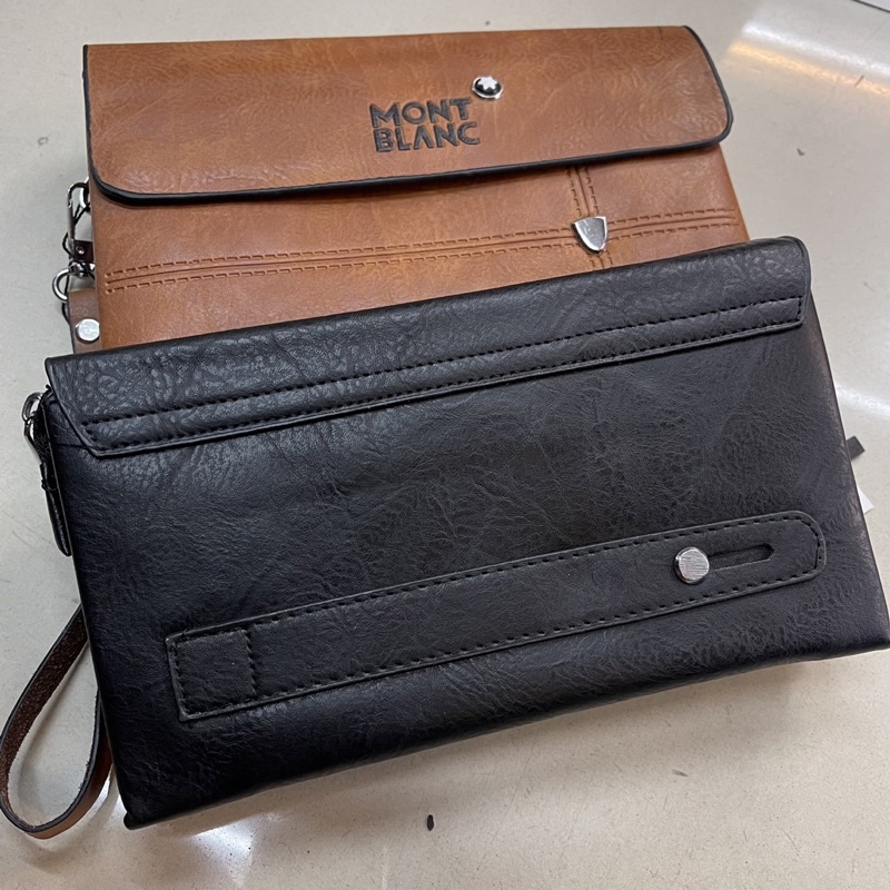 Hand bag pria / Clutch pria kulit asli produk import kualitas premium