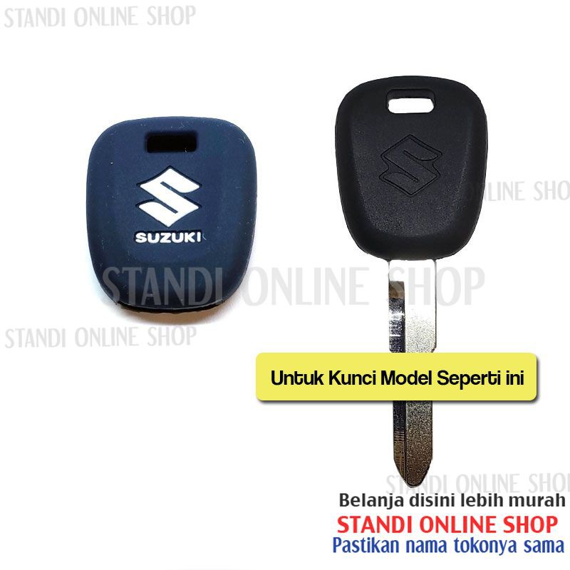 Kondom Kunci Silikon Cover Remote Suzuki Ertiga Splash Swift Karimun