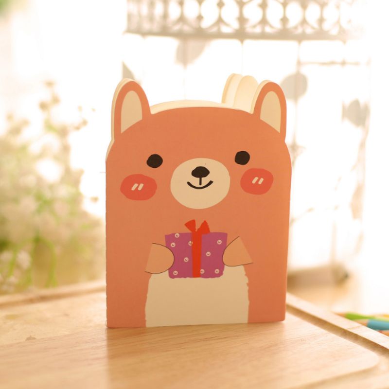 

Notebook Mini BERUANG / Notes Mini HEWAN BERUANG / Buku Mini Karakter Kartun