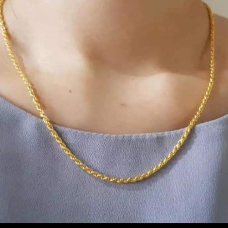 Terpercaya KALUNG TITANIUM ORI MODEL TAMBANG PRIA WANITA