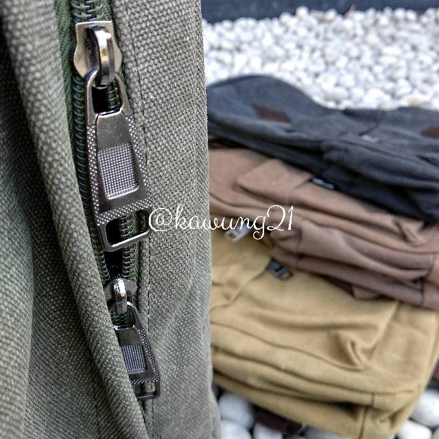 Tas Ransel Kanvas Sekolah TP05 Backpack Back To School