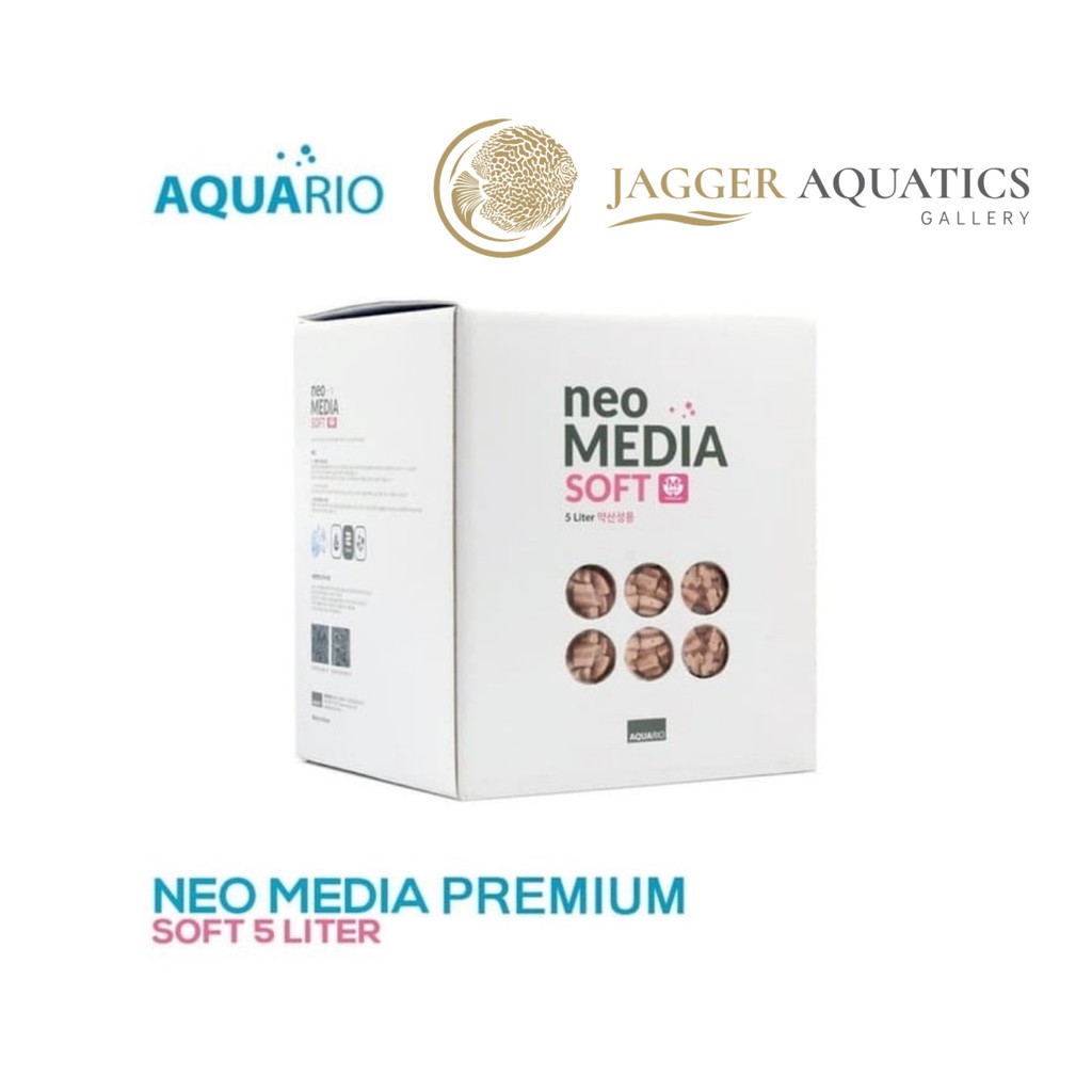Neo Media soft Premium 5L Aquario Media Bakteri Filter / bio filter