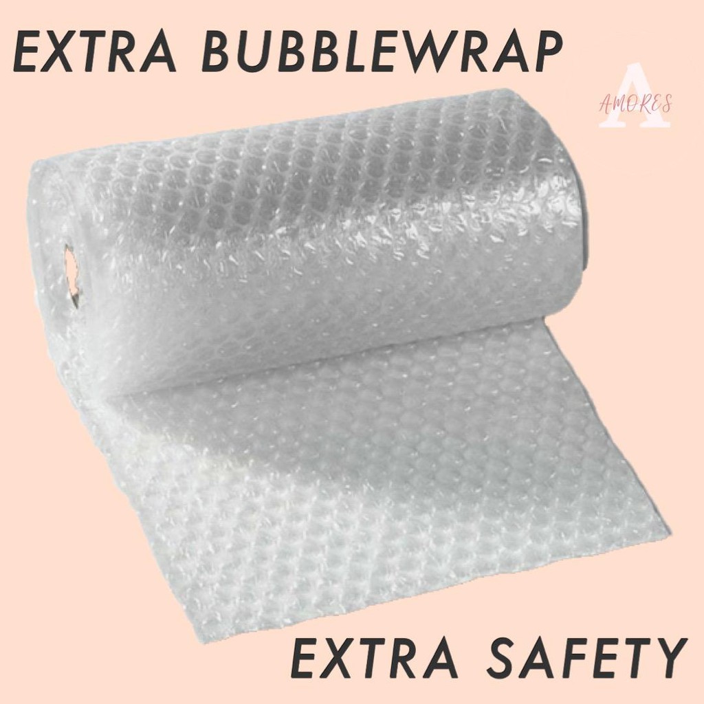 

BUBBLEWRAP ADDITIONAL (EXTRA SAFETY)