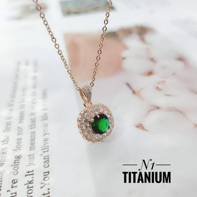 Titanium kalung wanita w1000