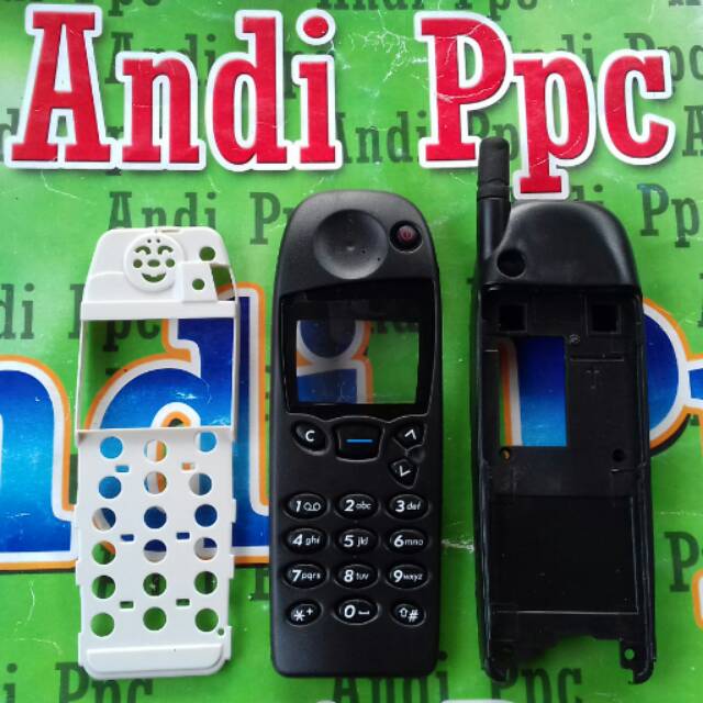 Casing Fullset Nokia 5110 Hitam Dan Antena