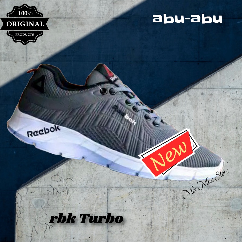 Sepatu sneaker all Rbk_turbo  pria/wanita sport running high quality original import