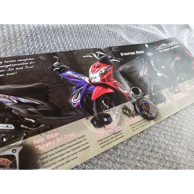 Poster Brosur Yamaha Mio Soul Original