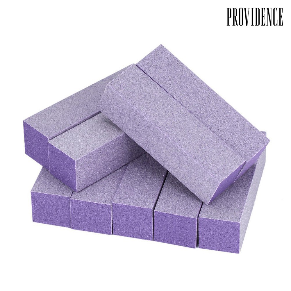 Providence 10 Pcs Buffer Buffing Sanding Files Manicure Polish Tool Nail Art File Blocks