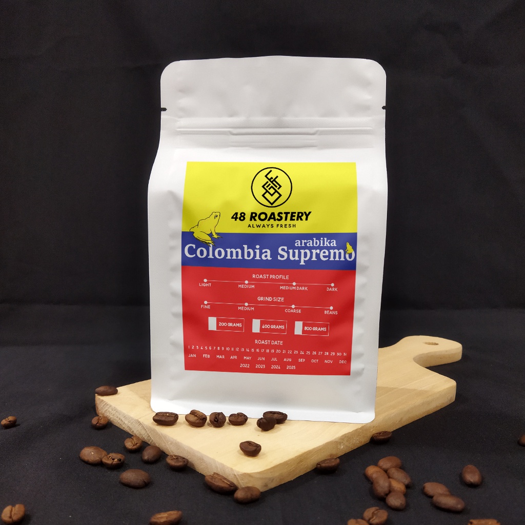 

Arabika Colombia Supremo Roast Bean - 48 Roastery