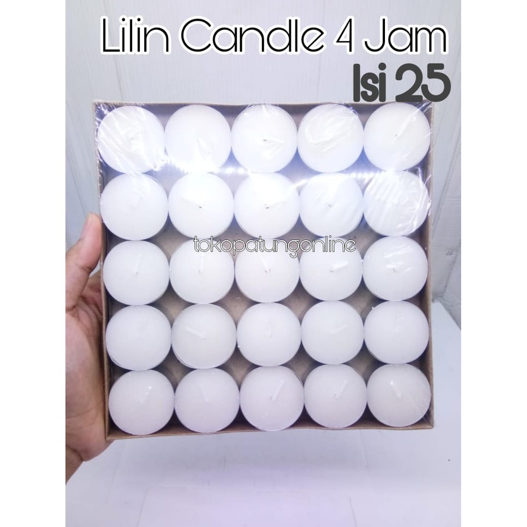 Lilin Murah Tealight Aromaterapi 4 jam Kode B