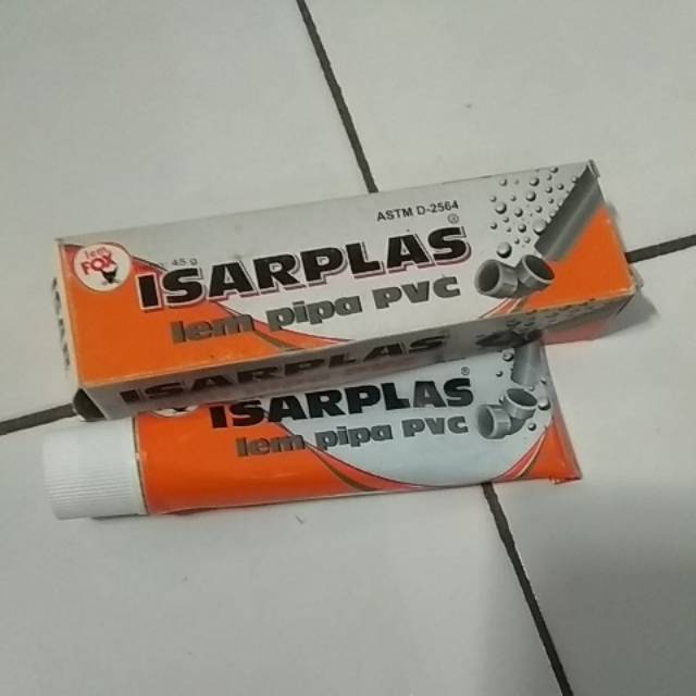 

Lem pipa PVC isarplas 45 gram