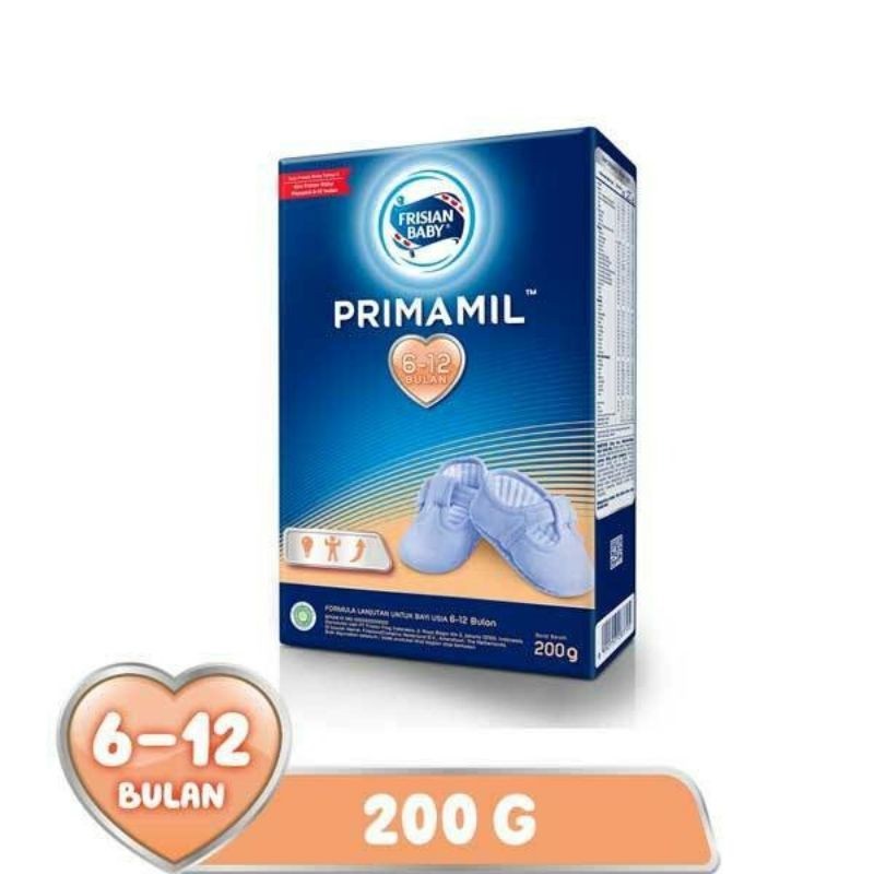 FRISIAN BABY Primamil Tahap 2 200 gr Susu Formula Bayi 6-12 Bulan