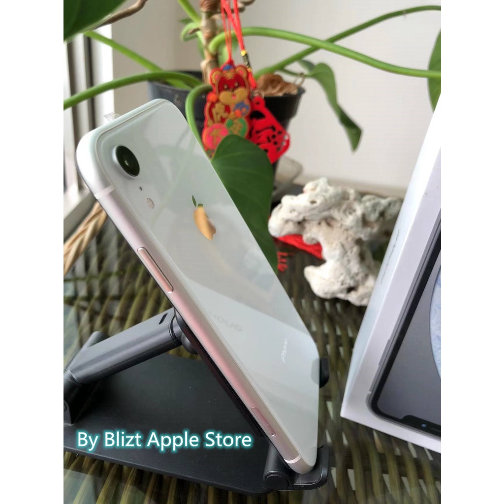 iPhone XR 128GB All Sim Silent Fullset Original Second Mulus100% 3utools All Green (Garansi 1 Tahun)