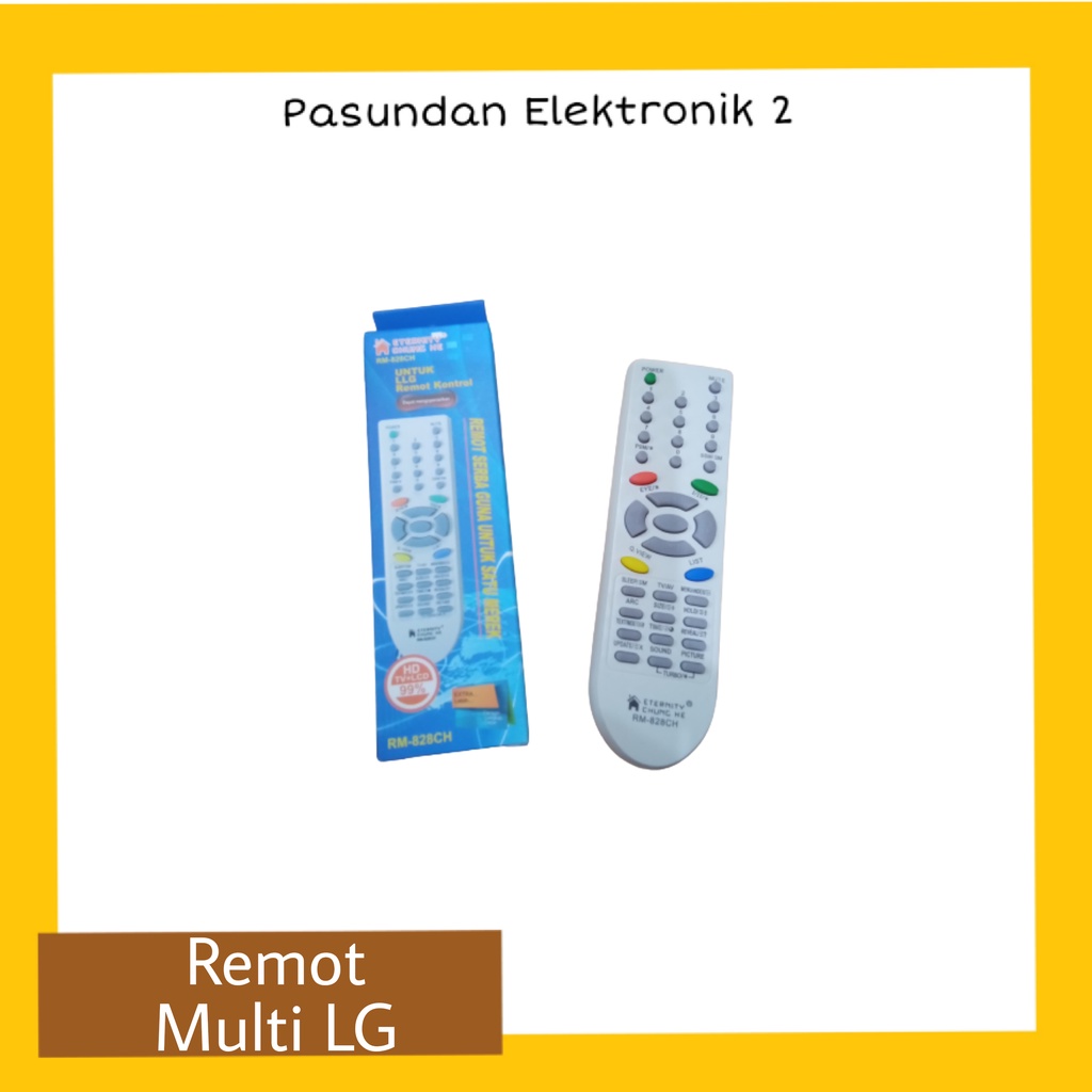 REMOT TV LG TABUNG SLIM FLAT LCD LED MULTI UNIVERSAL CHUNGHE