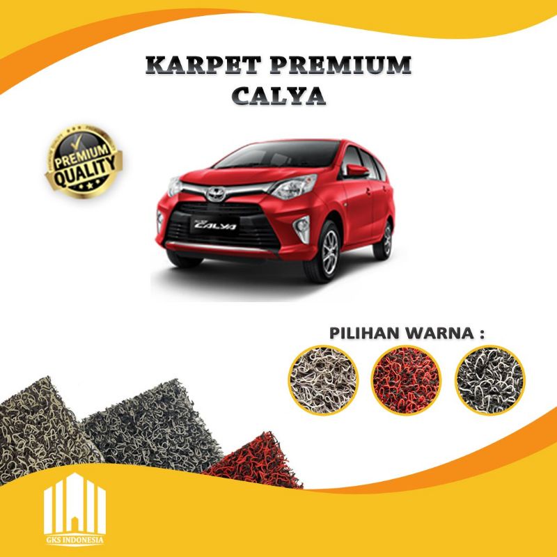 PRESTIGE - KARPET MOBIL - PREMIUM - TOYOTA - CALYA - SIGRA - FULL BAGASI - COIL MAT