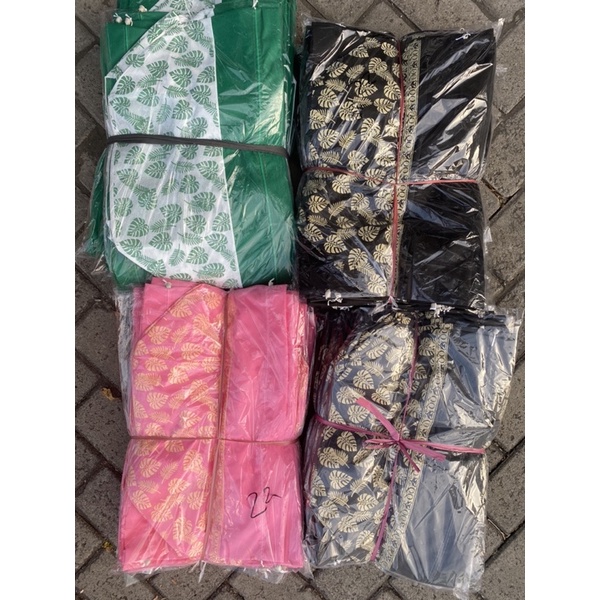 HARGA LUSIN ISI 12 BIJI- TAS HAJATAN SERUT JANDA BOLONG SIZE 22x22
