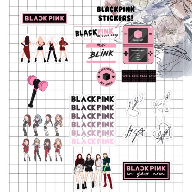 

Stiker Blackpink set