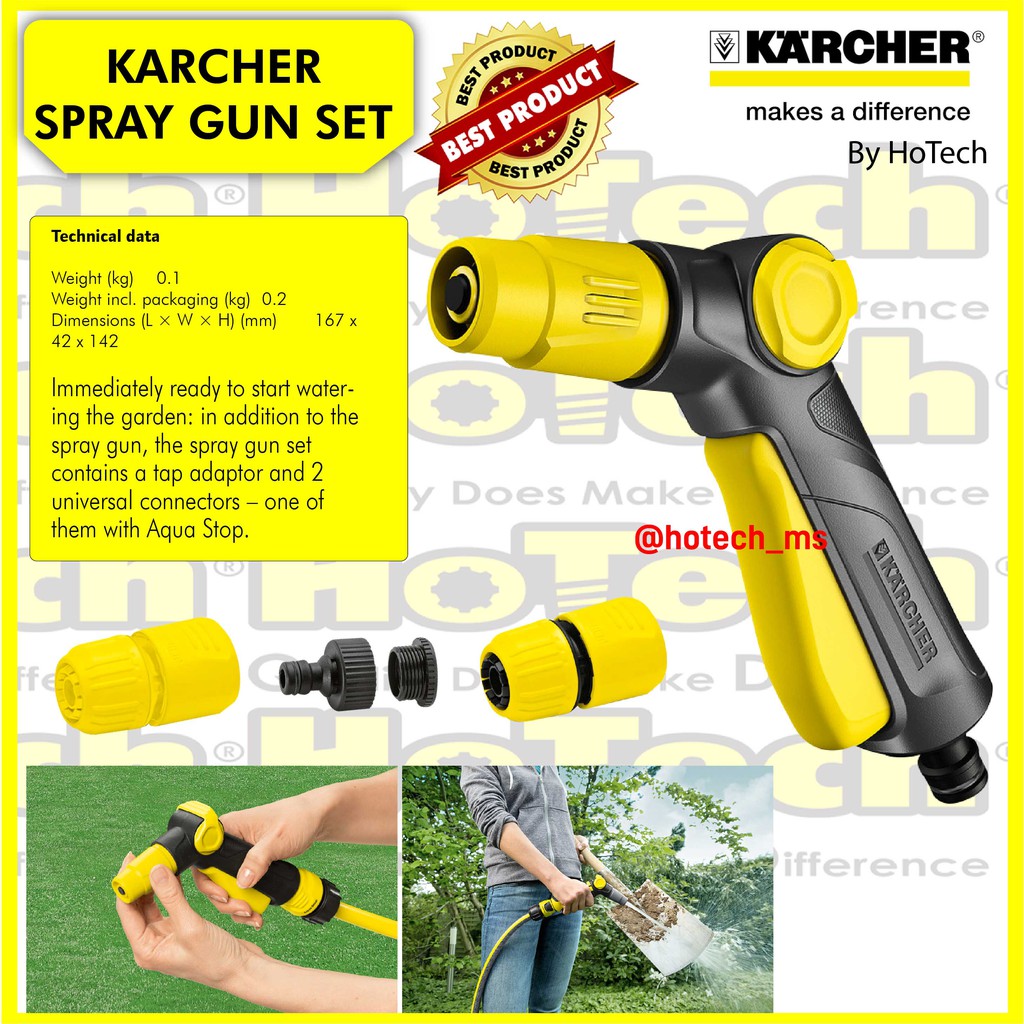 Karcher Spray Gun - Spray Gun for Gardener - Kepala Spray Selang Air