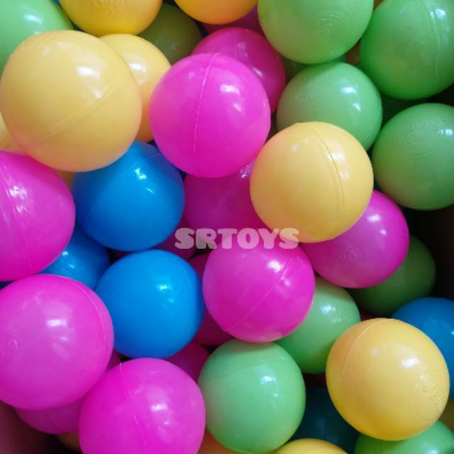 Mainan anak Bola mandi SATUAN untuk Kolam Anak Tenda Anak
