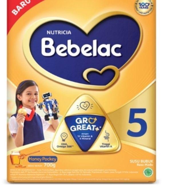 Star Seller.bebelac 5 Madu 700gram exp 2024