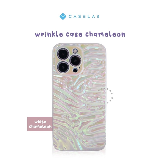 WRINKLE CASE CHAMELEON 13PROMAX 13 13PRO 12PROMAX 12 12PRO 11PROMAX 11 11PRO WARNA RAINBOW PREMIUM CASE