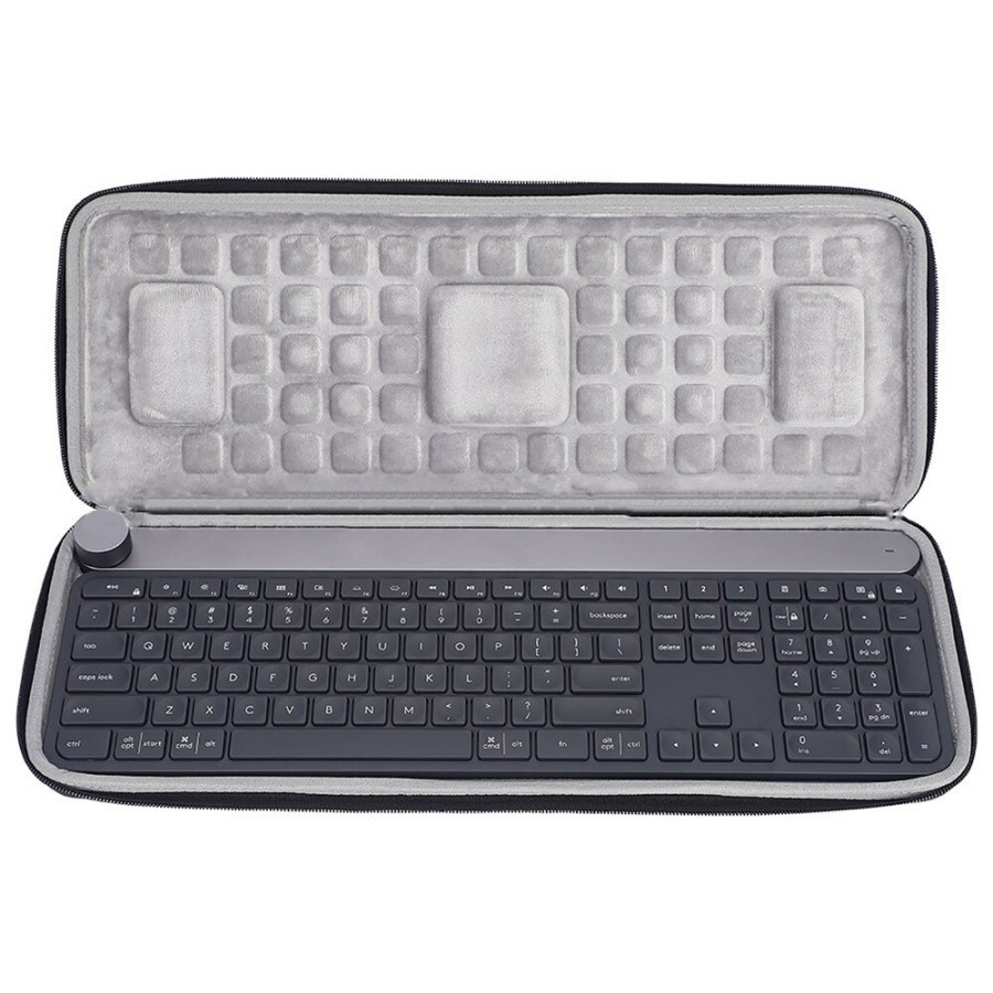 Logitech MX Keys / Craft Hard Case Hardcase Eva Cover Travel Tas Keyboard